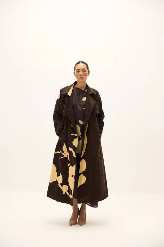 Sepia Trench Coat