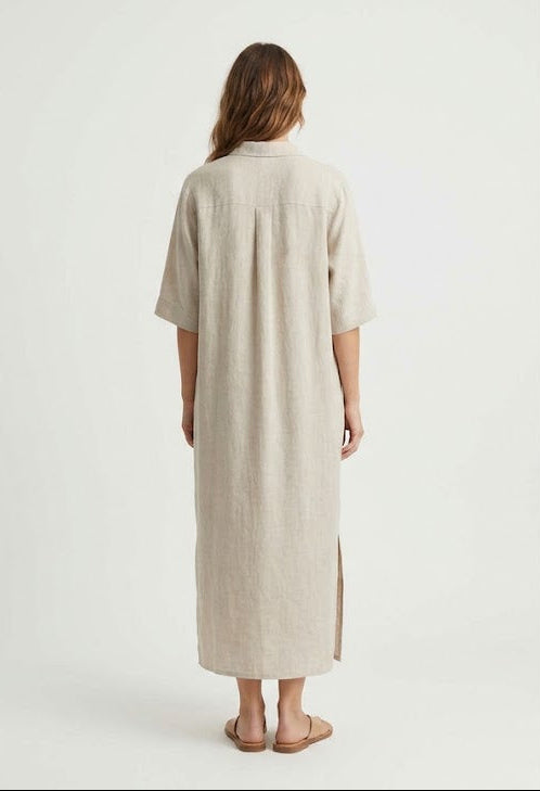 MAXI LINEN DRESS