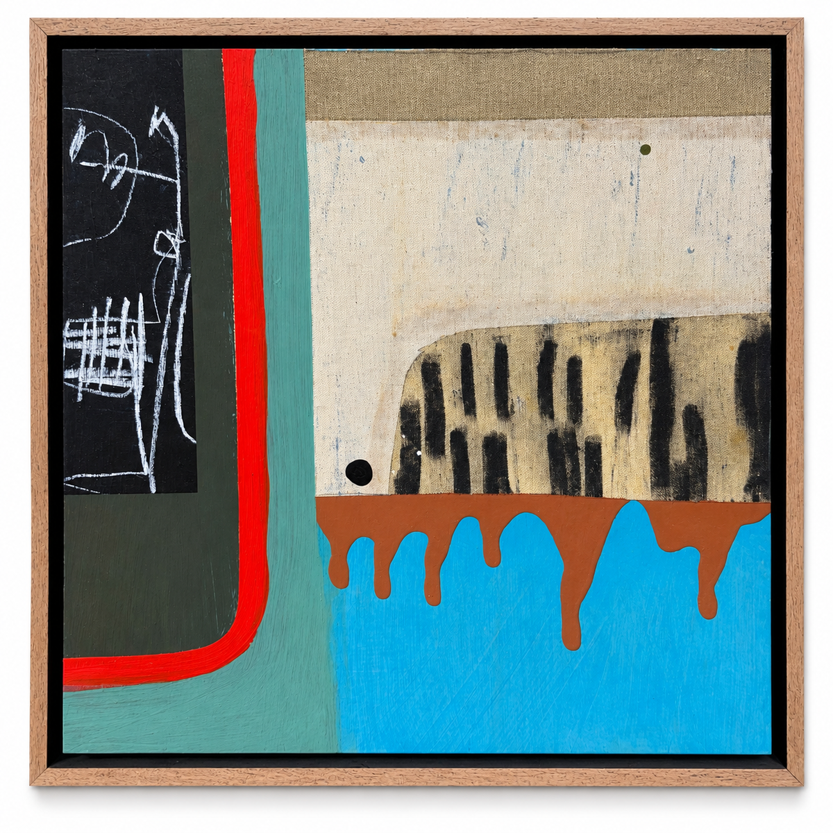 Katie Walker
Teach Me How To Sing,
I'll Teach You How To Cook
$1,600 - 15x15 - Mixed Media