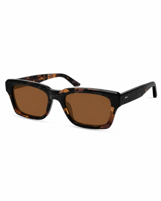 Bowery Sunglasses - Grey Brown Tortoise
