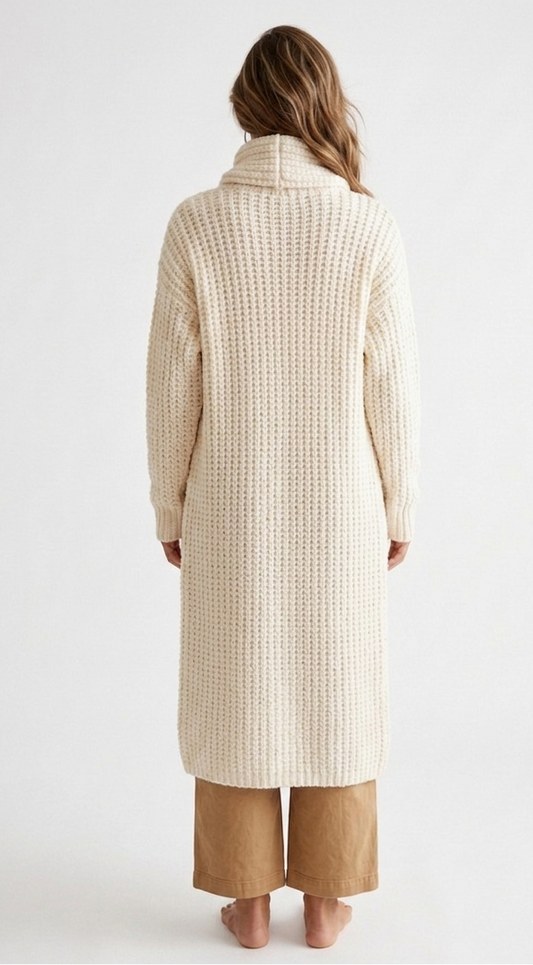 Chunky Cape Cardigan