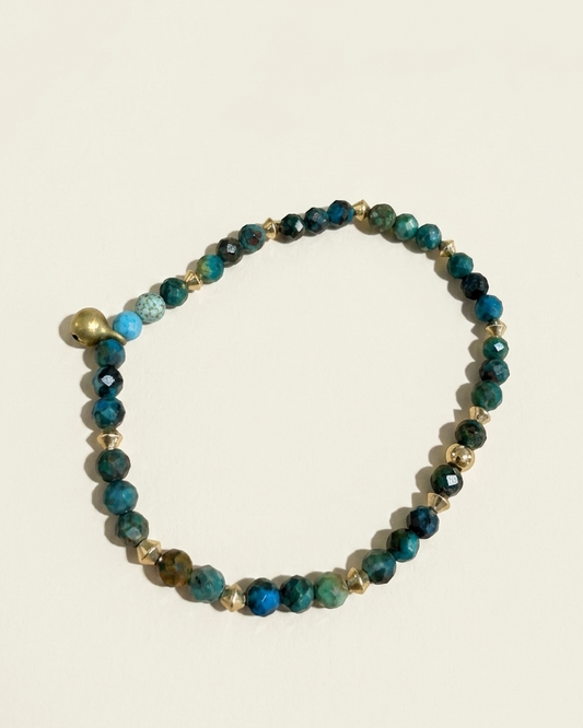 Dark Blue Chrysoprase Bracelet