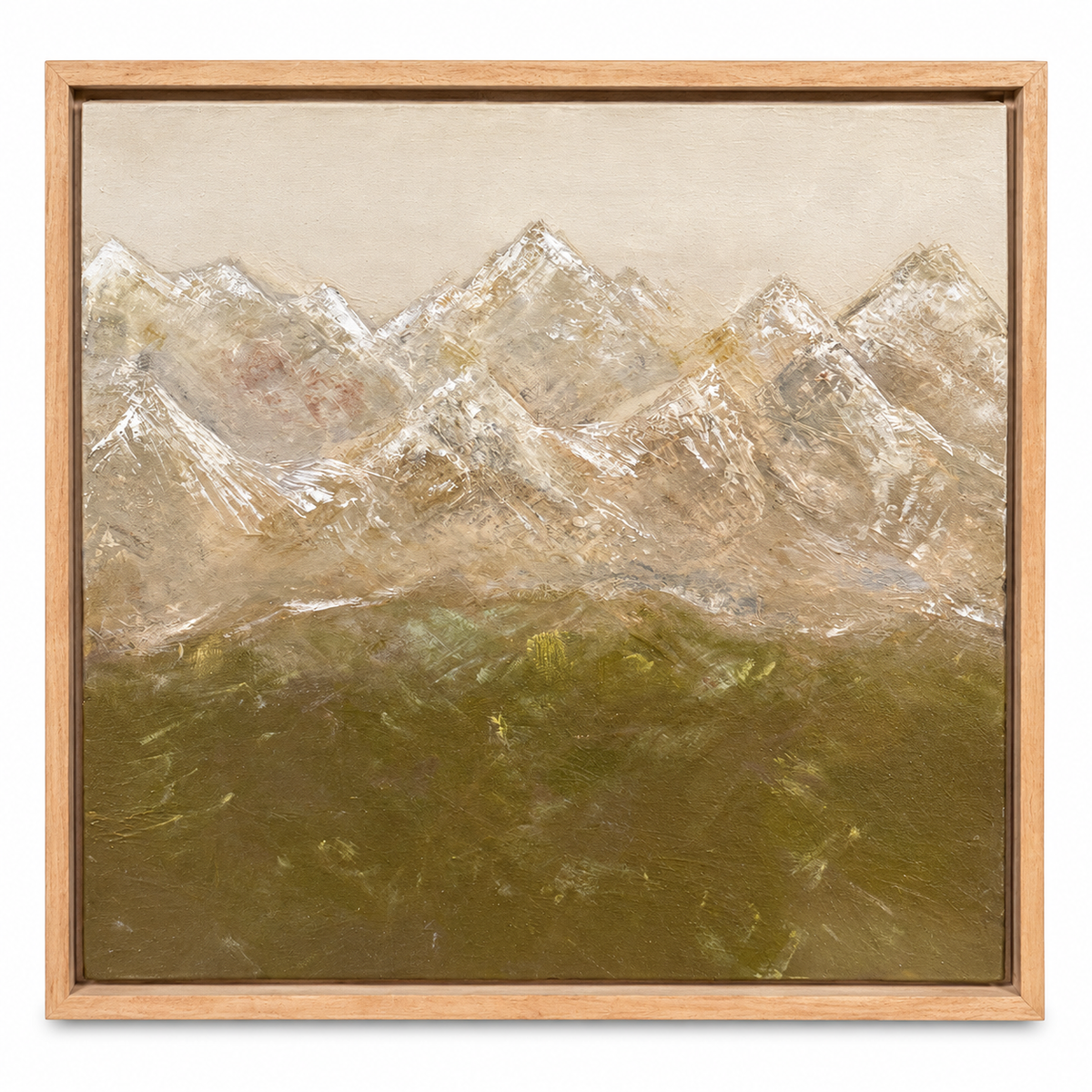 Nuha Moretz
Soft Glow Mountains
$700 - 12x12 - Acrylic