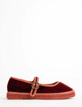 FLORA VELVET ESPADRILLE