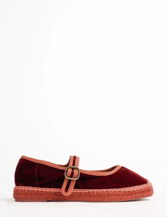 FLORA VELVET ESPADRILLE