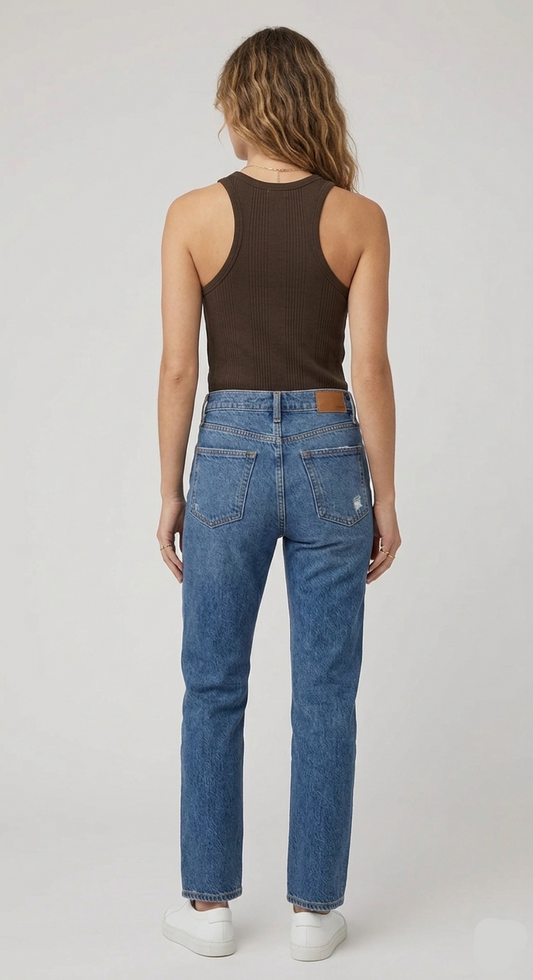 Ribbed Racerback Tank