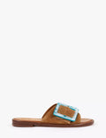 BIARRITZ BUCKLE SANDAL - TAN