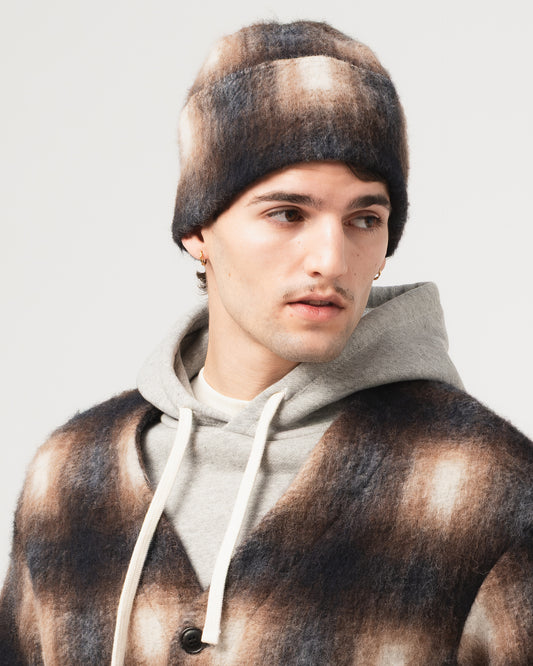 Skully Hat | Felted Check
