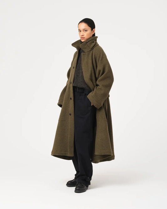 Military Trench | Wool Velour
