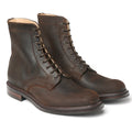 Winterfold R Derby Boot in Brown Waxy Leather